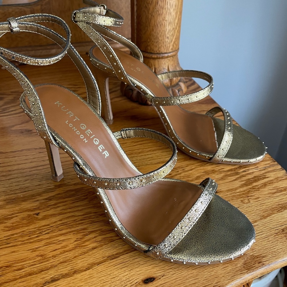 Kurt Geirger gold heels